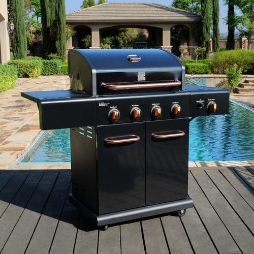 גריל גז 4 מבערים שחור/נחושת Kenmore PG-40409S0LB-2