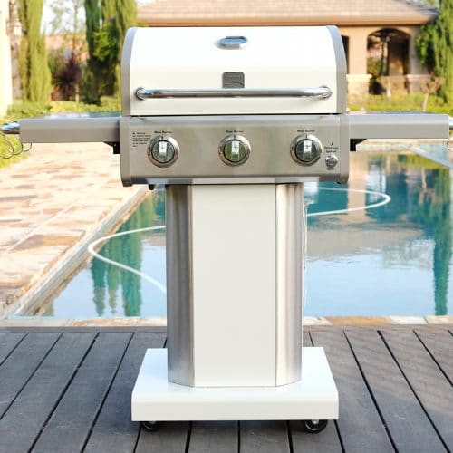 גריל גז 3 מבערים לבן Kenmore PG-4030400LD-PE